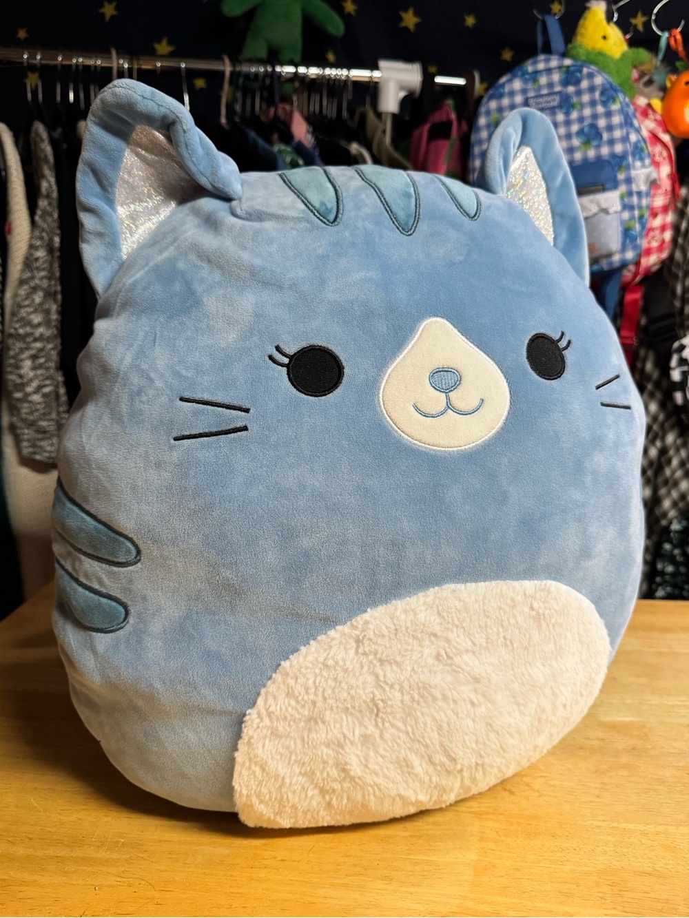 Carizma Blue Cat Squishmallow